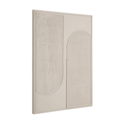 Must Living Wandpaneel Elyn Cream Small - Wandpaneel - MUST Living - livinglovely.nl