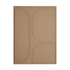 MUST Living Wandpaneel Lorcan Brown Large - Wandpaneel - MUST Living - livinglovely.nl