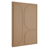 MUST Living Wandpaneel Lorcan Brown Large - Wandpaneel - MUST Living - livinglovely.nl