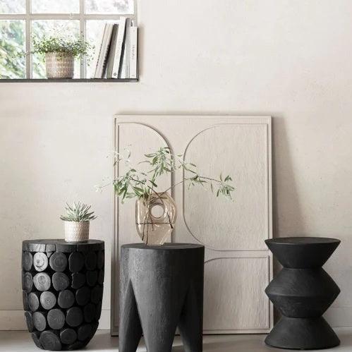 Must Living Wandpaneel Lorcan Cream Large - Wandpaneel - MUST Living - livinglovely.nl