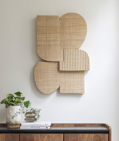 MUST Living Wandpaneel Tucker 90x60x8 cm - Wanddecoratie - MUST Living - livinglovely.nl