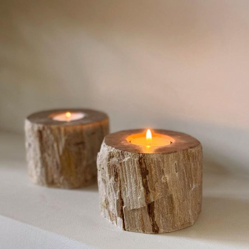 Must Living Waxinelichthouder Fossil - Theelichthouder - MUST Living - livinglovely.nl