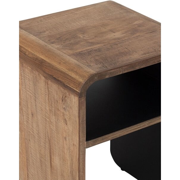 Nachtkastje Evo Teakhout, 40x35cm - Nachtkastje - DTP Home - livinglovely.nl