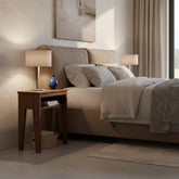 Nachtkastje Factory van Raw Materials, smal model van 50 cm breed in massief gerecycled hout