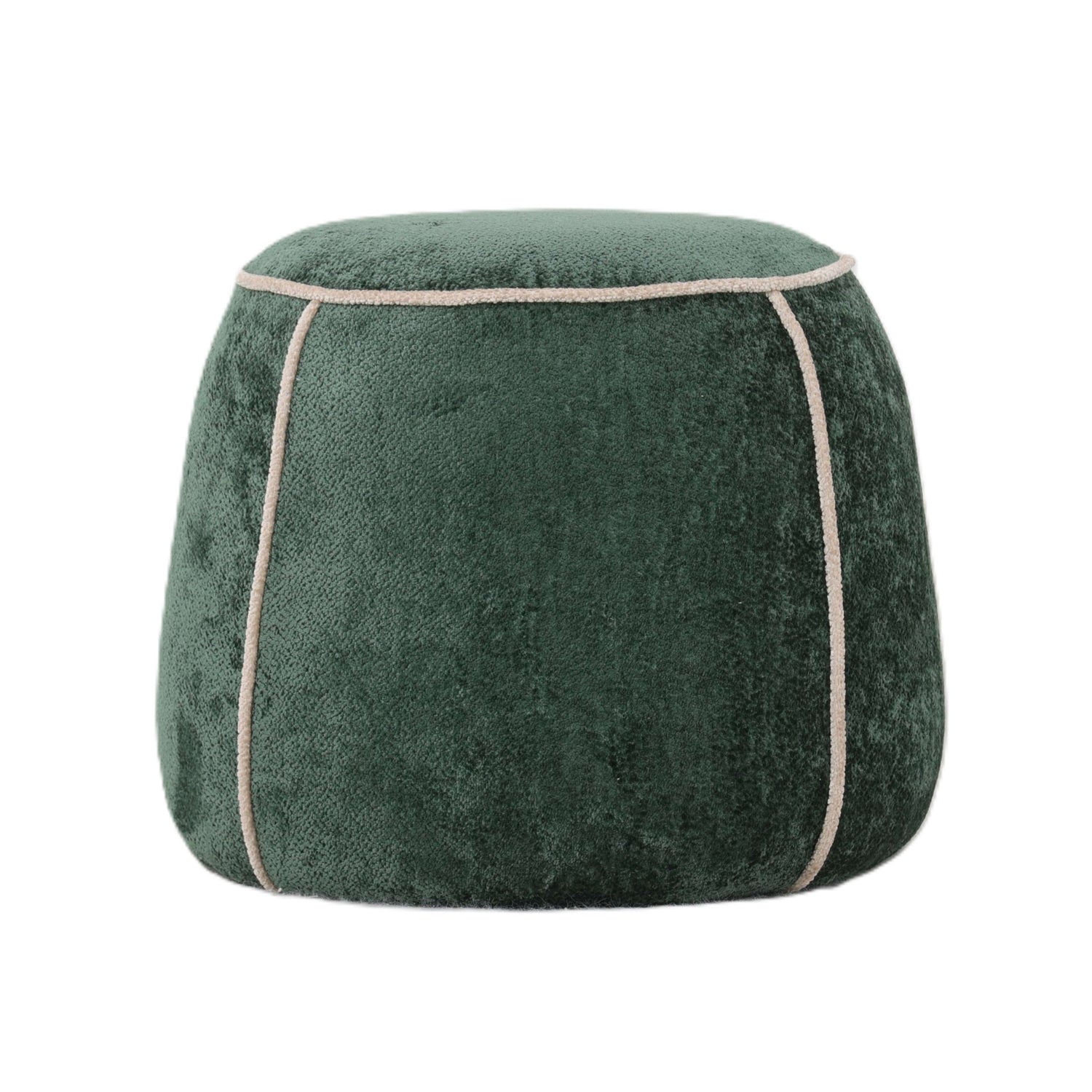 Napoli Poef Aphrodite 13 RAIN Forest PTMD - Poef - PTMD - livinglovely.nl