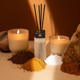 New Elements Floral Arabia Scented Candle 380g L PTMD - Geurkaars - PTMD - livinglovely.nl