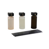 New Elements Geurstokjes Floral Arabia 130ml van PTMD, drie flacons uit de New Elements lijn met stokjes