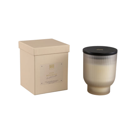 New Elements Oud Minerale Scented Candle 380g L PTMD - Geurkaars - PTMD - livinglovely.nl