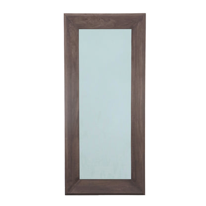 Nicka Brown Mango Wood Rectangle Mirror S 70,5x13,5x160cm PTMD - Spiegel - PTMD - livinglovely.nl