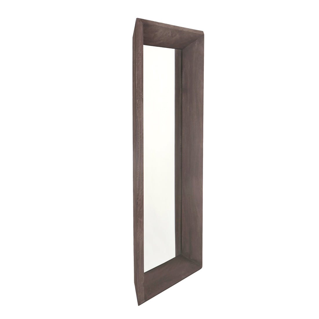 Nicka Brown Mango Wood Rectangle Mirror S 70,5x13,5x160cm PTMD - Spiegel - PTMD - livinglovely.nl