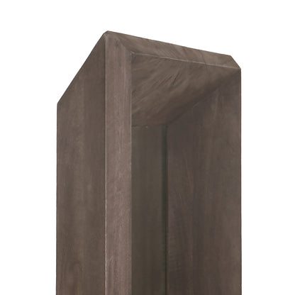 Nicka Brown Mango Wood Rectangle Mirror S 70,5x13,5x160cm PTMD - Spiegel - PTMD - livinglovely.nl
