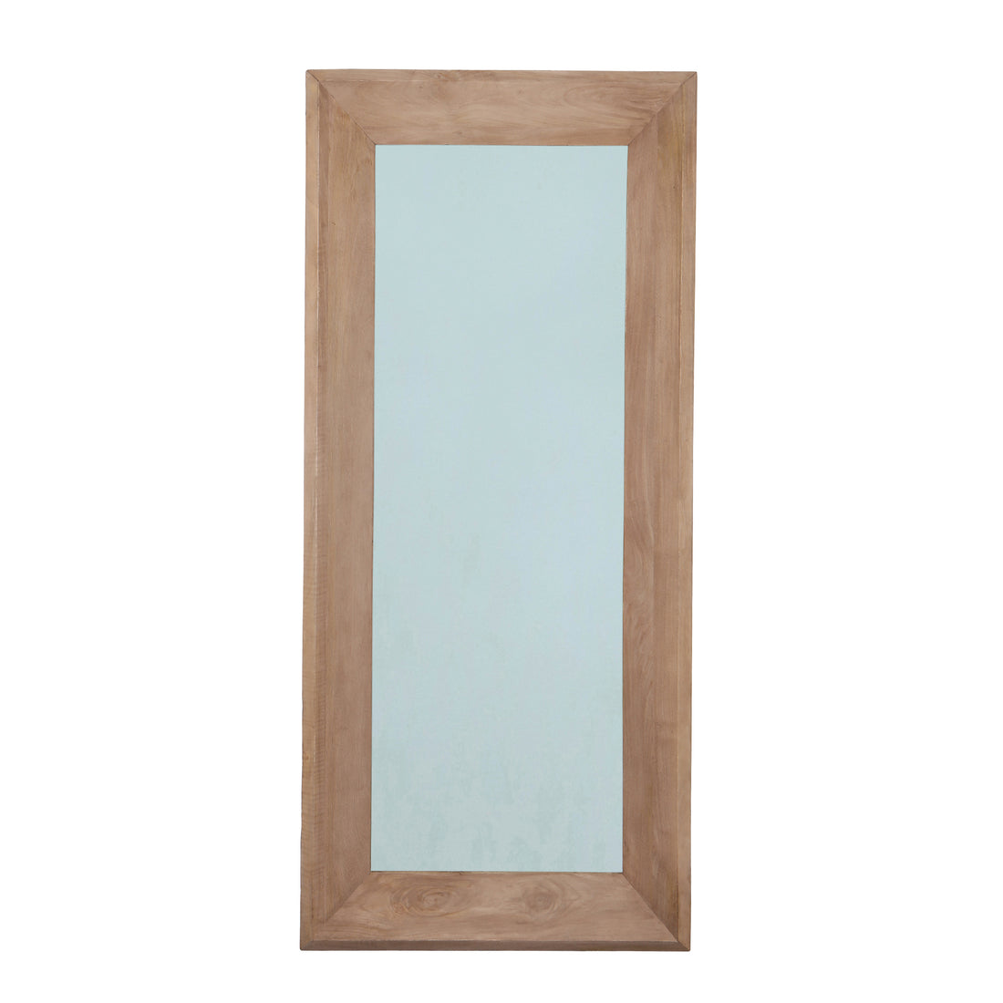 Nicka Natural Mango Wood Rectangle Mirror S 70,5x13,5x160cm - Spiegel - PTMD - livinglovely.nl