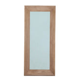 Nicka Natural Mango Wood Rectangle Mirror S 70,5x13,5x160cm - Spiegel - PTMD - livinglovely.nl