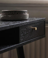 Njordec Dawn Desk - Zwart Eiken , Bureau , Njordec , livinglovely.nl