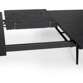 Njordec Dawn Eettafel - Zwart Eiken , Eetkamertafel , Njordec , livinglovely.nl