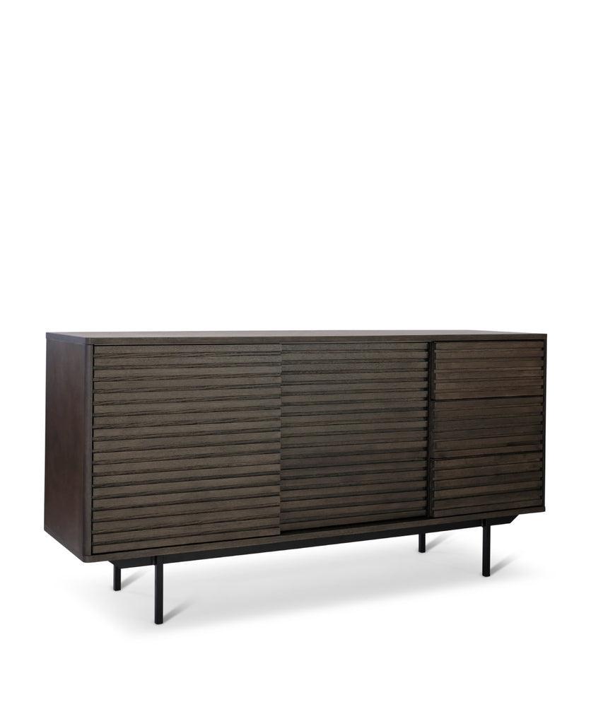 Njordec Sense Dressoir - Rookbruin Eiken , Dressoir , Njordec , livinglovely.nl