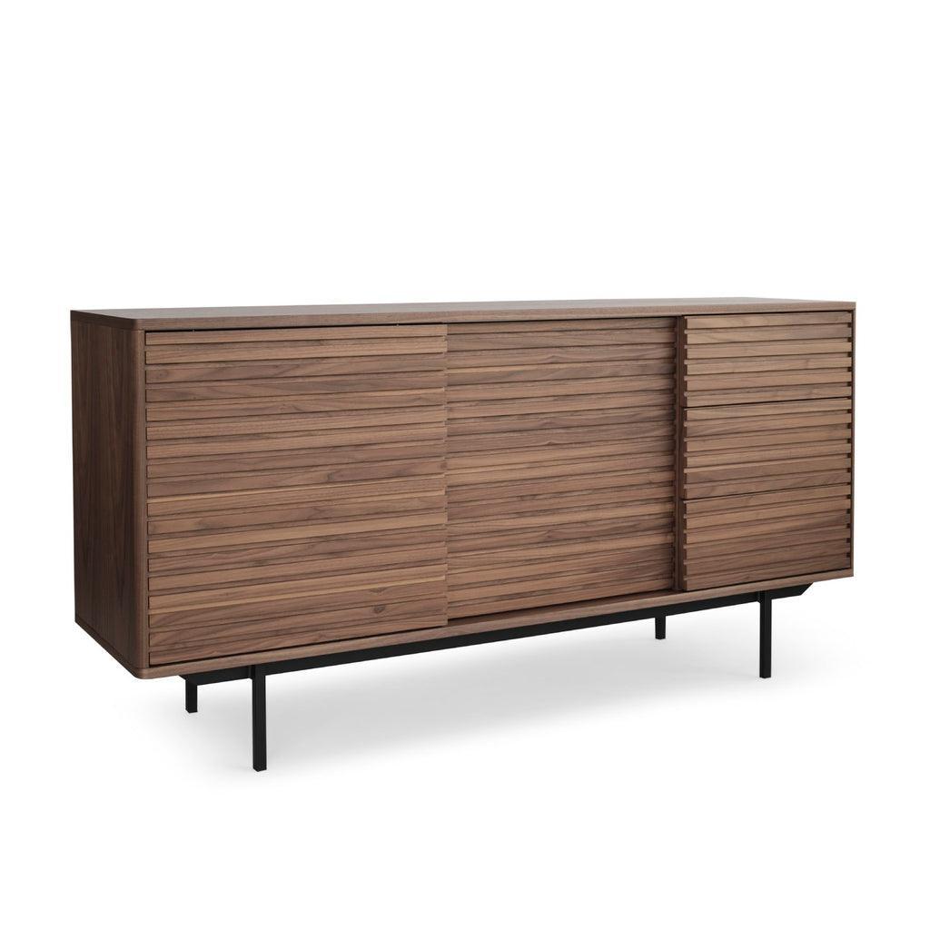 Njordec Sense Dressoir - Walnoot , Dressoir , Njordec , livinglovely.nl