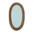 Noam Brown Mango Wood Oval Mirror 68 x 8 x 120 cm PTMD - Spiegel - PTMD - livinglovely.nl