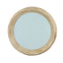 Noam Natural Mango Wood Round Mirror L Dia 90cm x5cm PTMD - Spiegel - PTMD - livinglovely.nl