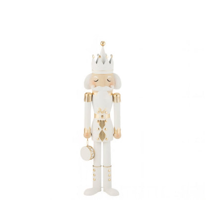 Notenkraker Goud/Wit Medium H106cm J-Line