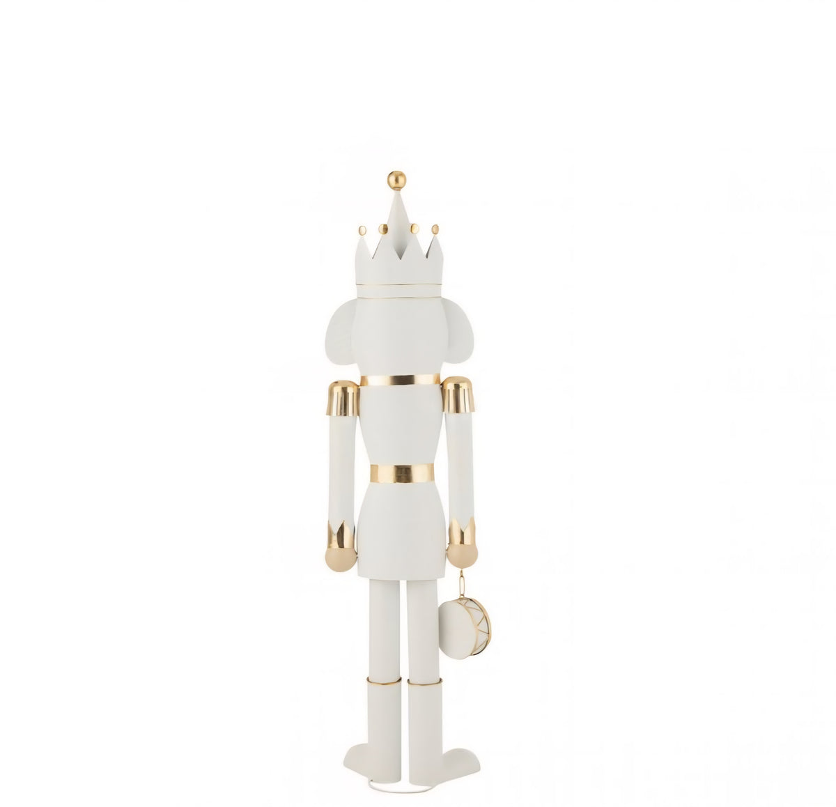 Notenkraker Goud/Wit Medium H106cm J-Line