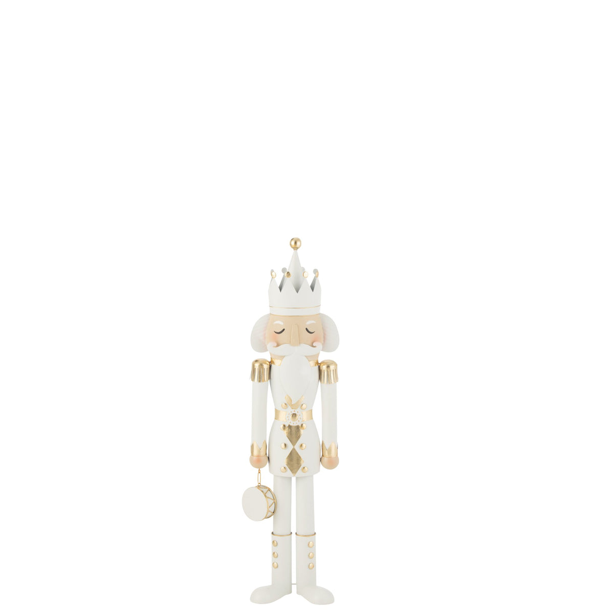 Notenkraker Goud/Wit Medium H106cm J-Line