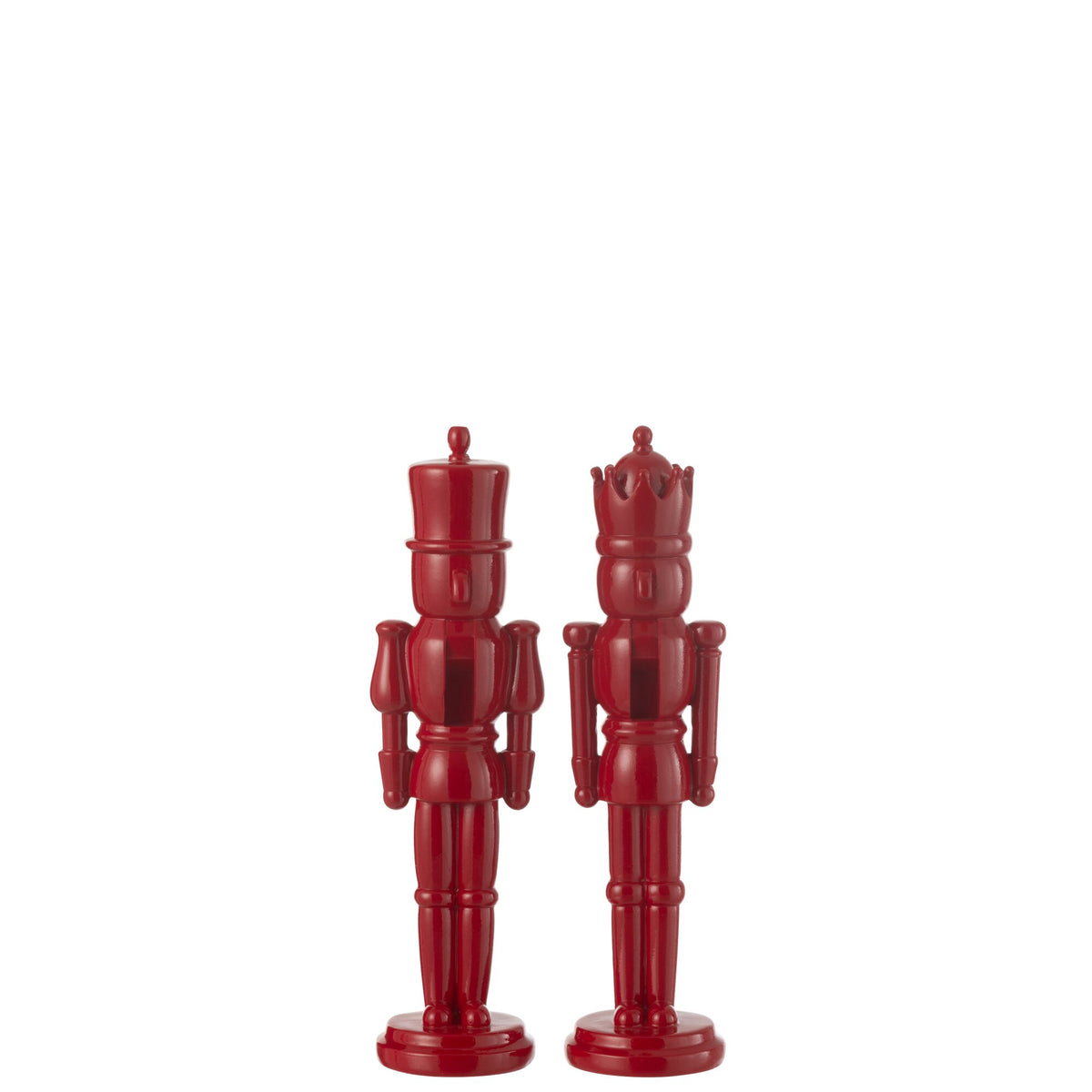 Notenkraker Resine Blinkend Rood Small H31,5 J-Line