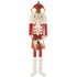 Notenkraker Trommel Rood/Goud H174cm J-Line