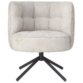 Odin Cream Eetkamerstoel legacy 15 dove black leg PTMD - Eetkamerstoel - PTMD - livinglovely.nl