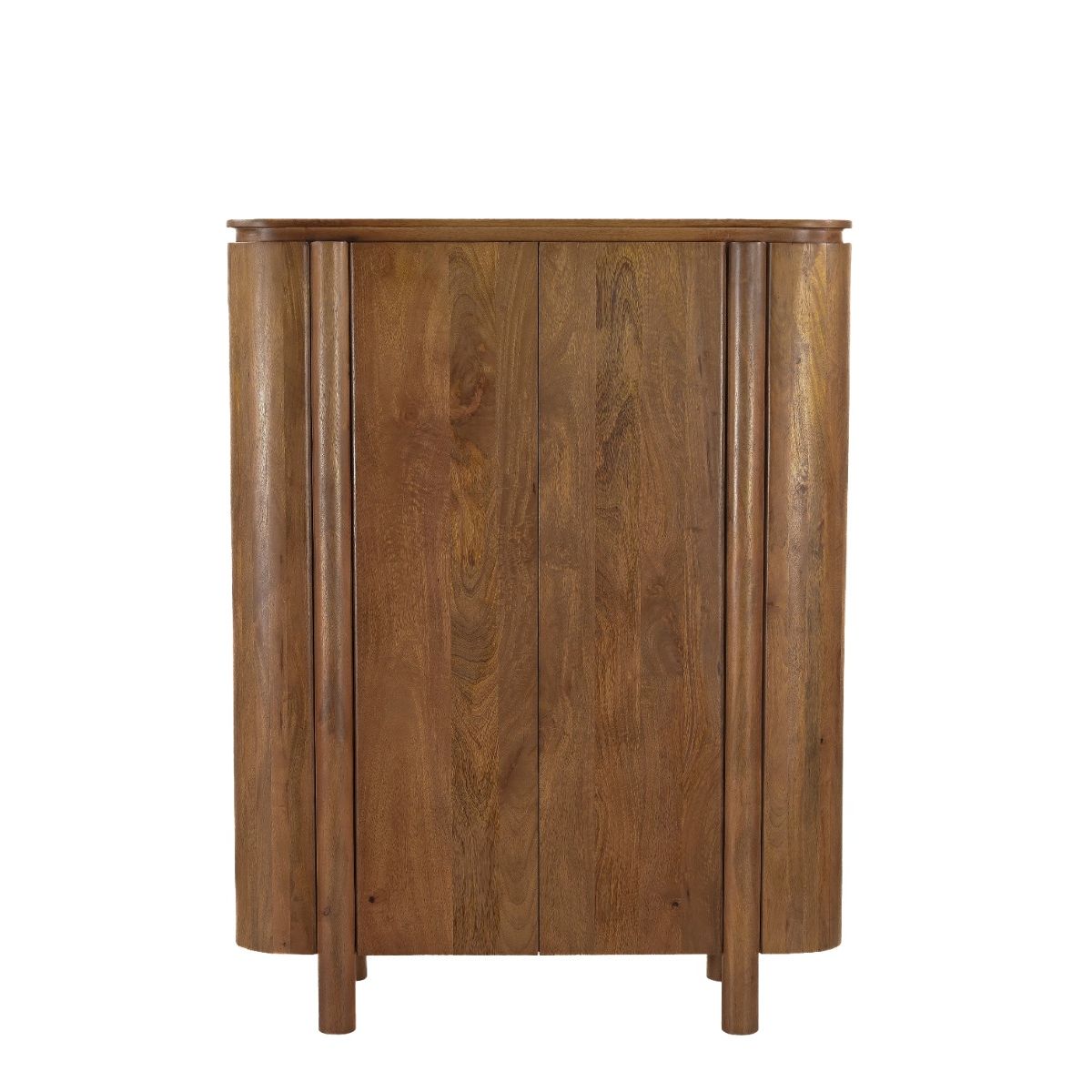 Opbergkast Salano mangohout pecan 150cm van Livingfurn