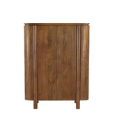 Opbergkast Salano mangohout pecan 150cm van Livingfurn