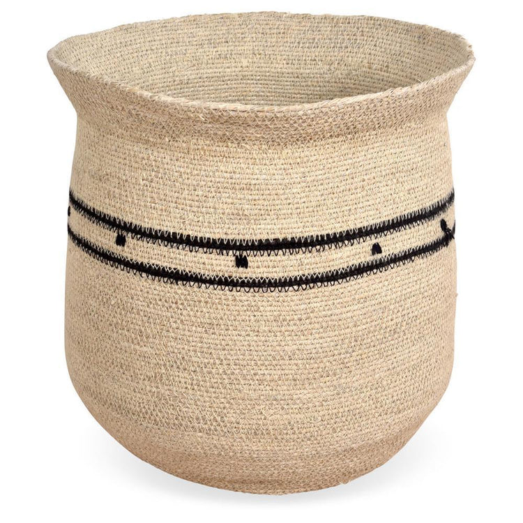 OPJET Baskets Inspiration Natural/Black Set Of 2 , Mand , OPJET , livinglovely.nl