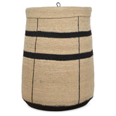 OPJET Laundry Baskets Natural/Black Set of 3 , Mand , OPJET , livinglovely.nl