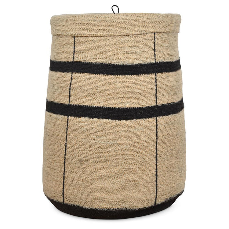 OPJET Laundry Baskets Natural/Black Set of 3 , Mand , OPJET , livinglovely.nl