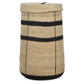 OPJET Laundry Baskets Natural/Black Set of 3 , Mand , OPJET , livinglovely.nl