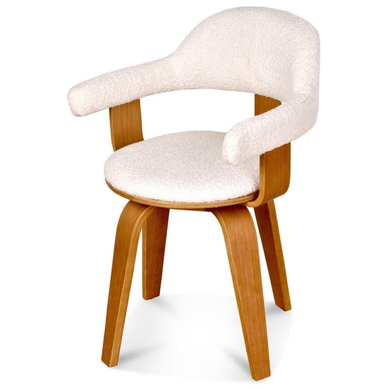 Opjet Swedish Swivel Chair Beech Wood , Eetkamerstoel , OPJET , livinglovely.nl