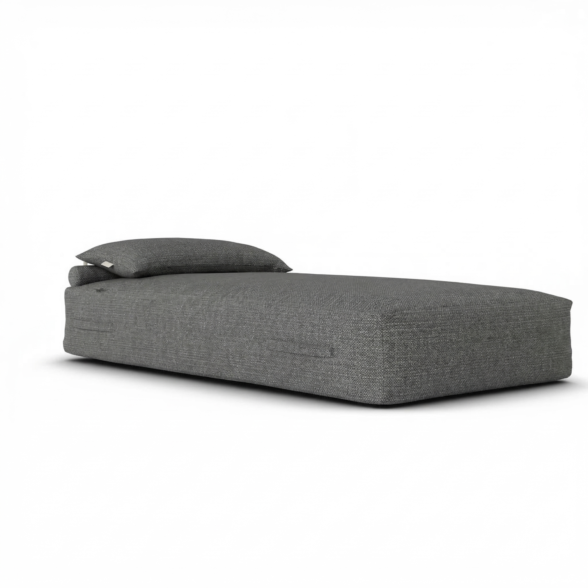 Original Daybed XL Stone Grey van Laui Lounge, breed steengrijs outdoor ligbed voor twee personen