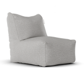 Original Lounge SeatXL Ash Grey van Laui Lounge, asgrijze loungestoel schuin van links voren