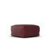 Laui Lounge Original Square Pouf Burgundy, bordeauxrode vierkante poef van 68x68 cm