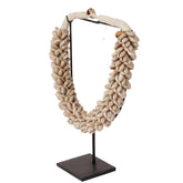 Ornament Indonesische Schelpenketting Tanoa Beige/Zwart - Pole To Pole - Ornament - Pole To Pole - livinglovely.nl