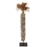 Ornament Indonesische Schelpentoren Intan Grey/Sand - Pole To Pole - Ornament - Pole To Pole - livinglovely.nl