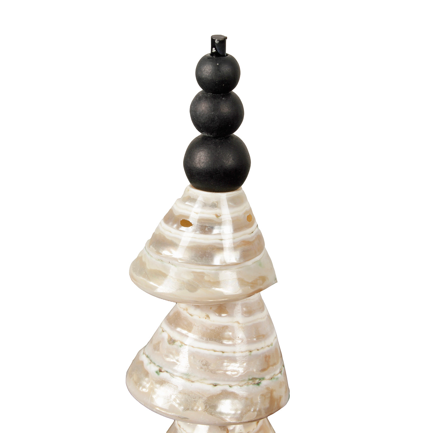Ornament Indonesische Schelpentoren Pearl Small - Pole To Pole - Ornament - Pole To Pole - livinglovely.nl