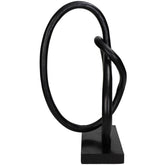 Ornament Zwart 25x15x41cm - Beeld - Living Lovely - livinglovely.nl