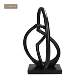 Ornament Zwart 25x15x41cm - Beeld - Living Lovely - livinglovely.nl