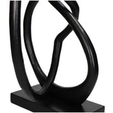 Ornament Zwart 25x15x41cm - Beeld - Living Lovely - livinglovely.nl