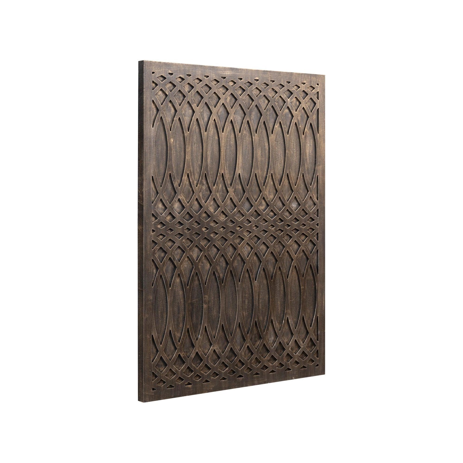 Osher Grey MDF Wavy Carved Wallpanel Rough S , wanddecoratie , PTMD , livinglovely.nl