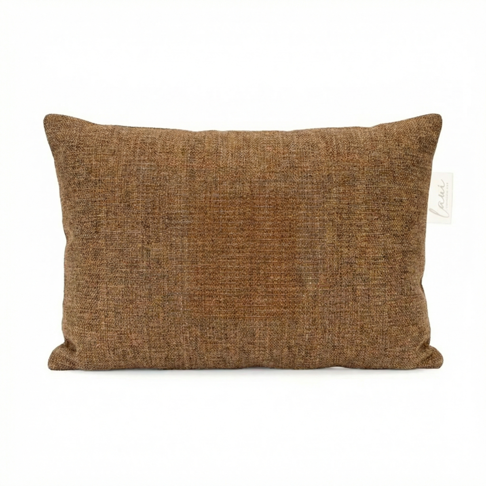 Laui Lounge outdoor kussen Boho Terra 60x40 cm in terracotta met geweven boho structuur