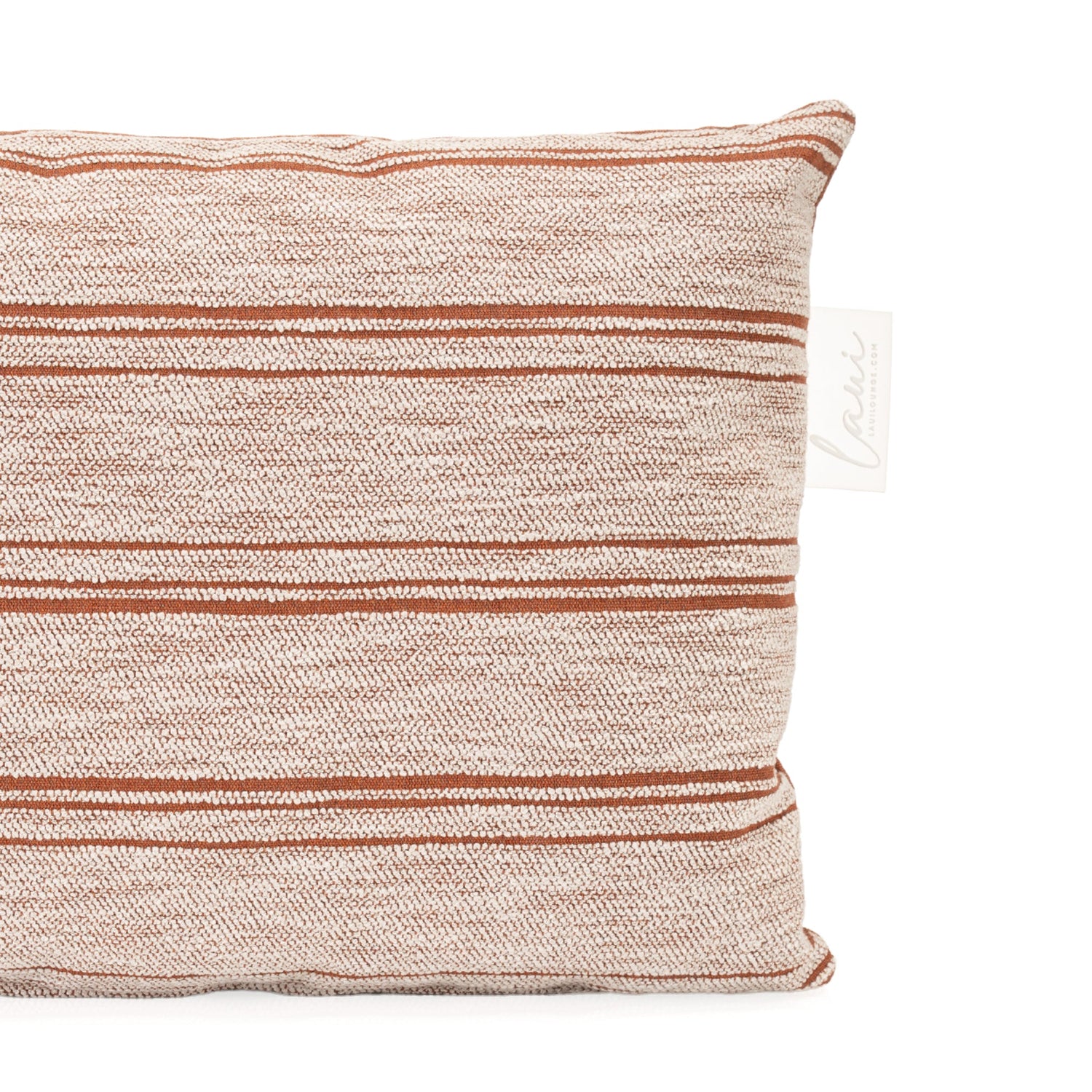 Achterkant in Heritage Rust van het Laui Lounge kussen Harvest Esterel 60x40 cm