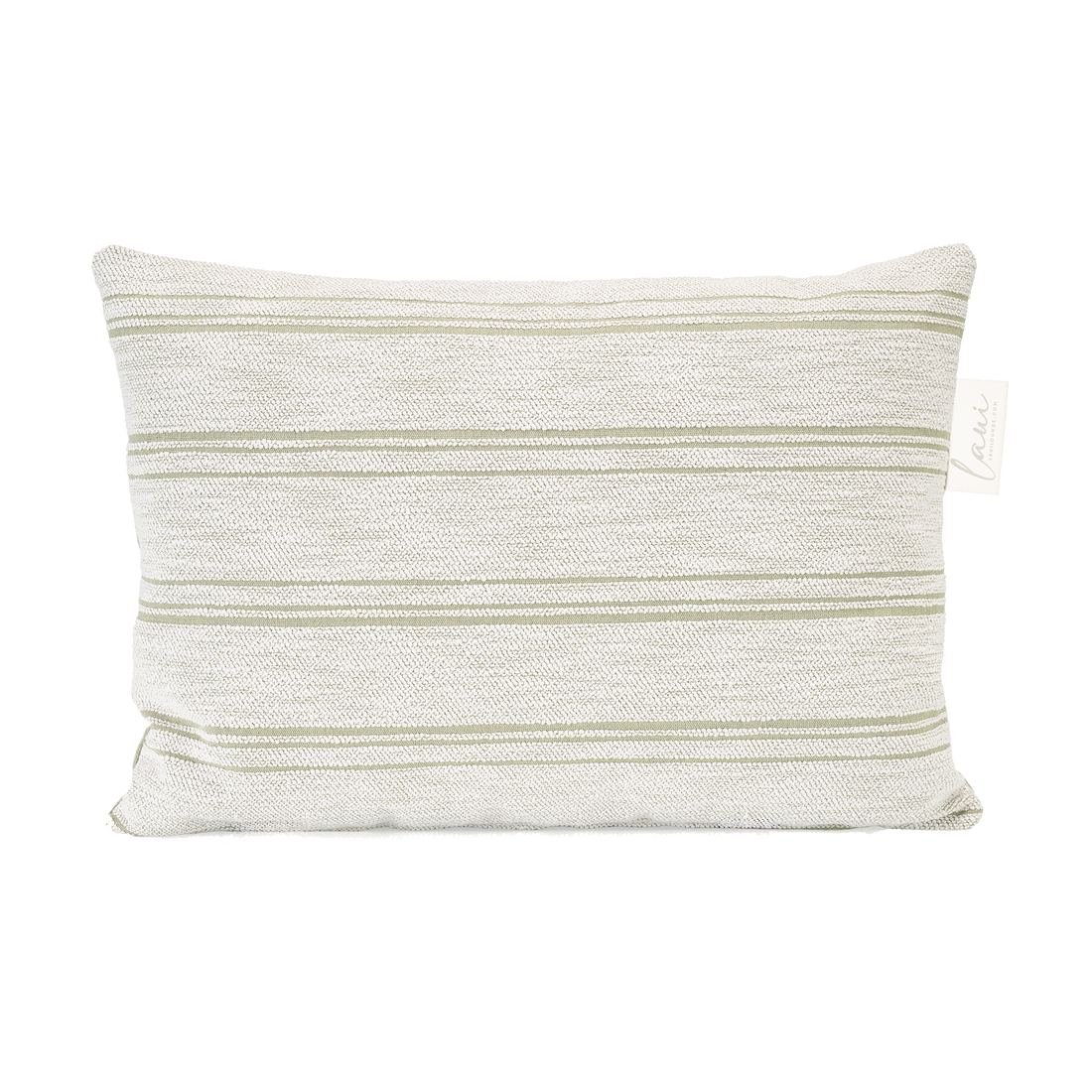 Laui Lounge outdoor kussen Harvest Nile 60x40 cm in gedempt groene Sunbrella stof