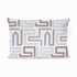 Laui Lounge outdoor kussen Maze Chiffon 60x40 cm, lendenkussen met doolhofdessin